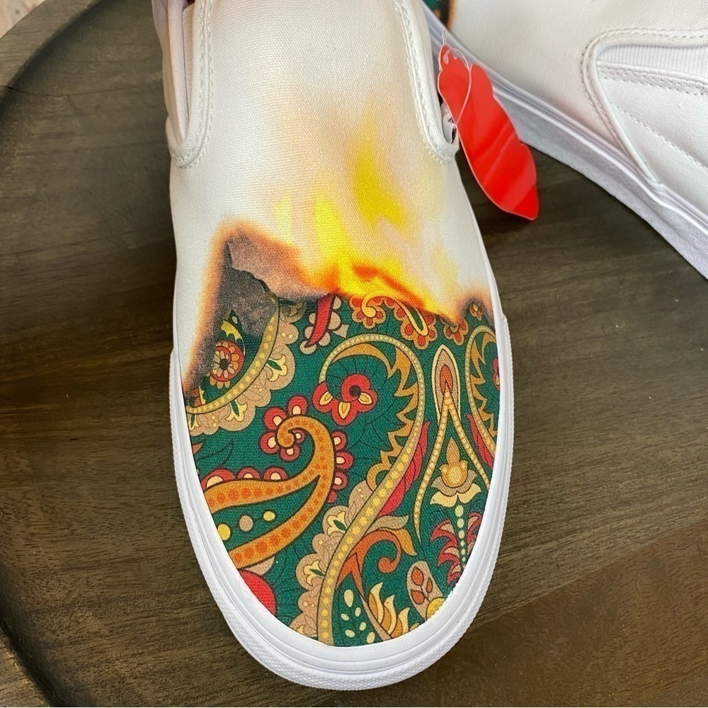 Vans Classic Slip on Big Reveal Sneaker Size 10.5 Men - Picture 11 of 13